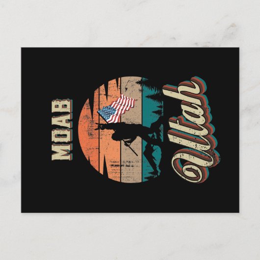 Moab Utah Briefkaart (Voorkant)