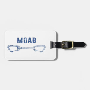 Moab Utah Climate Quickdraw Bagagelabel