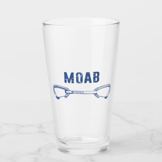 Moab Utah Climate Quickdraw Glas (Voorkant)