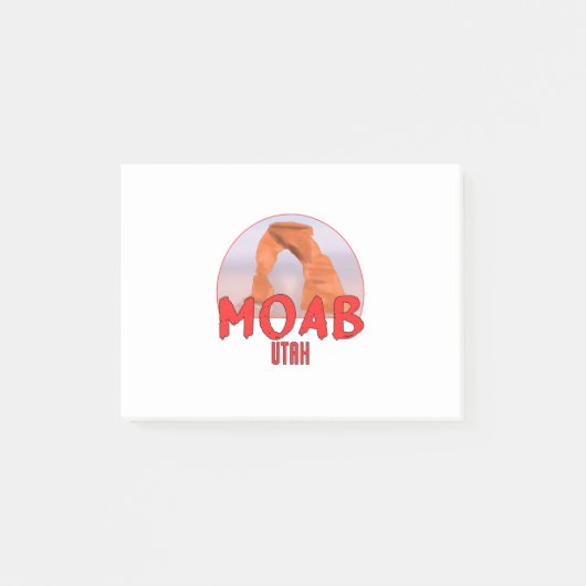 Moab Utah Delicate Arch Post-it® Notes (Voorkant)