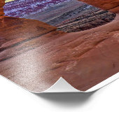 Moab Utah - Fijne gom Foto Afdruk (Hoek)