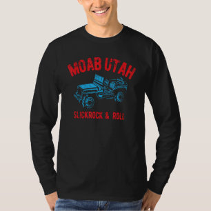 Moab Utah USA Offroad Slickrock Versleten 4x4 17 T-shirt