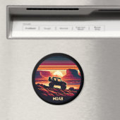 Moab Utah UTV Sunset Red Rocks Magneet (Insitu (Vaatwasser))