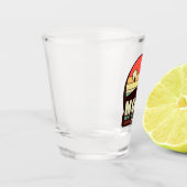 Moab Utah woestijn Sunset Retro Souvenir 60s Shot Glas (Links)