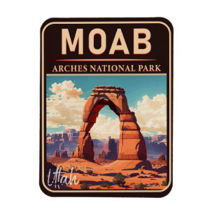 Moab Utah  - Zonneartsavontuur in openlucht Magneet