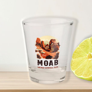 Moab Utah - Zonneartsavontuur in openlucht Shot Glas