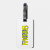 Moabafbeelding 8 Klimaatverandering Bagagelabel (Achterkant verticaal)