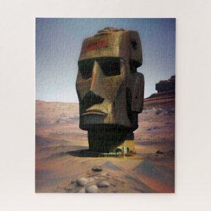 Moai of Mars Wombott Collector Legpuzzel