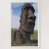 Moai op de Molehill Legpuzzel (Verticaal)