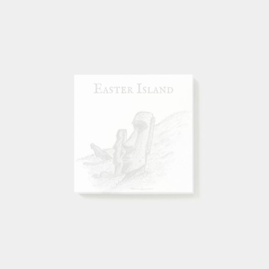 Moai, Paaseiland, Chili Post-it® Notes (Voorkant)