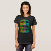 Moai-standbeeld Paaseiland Rapa Nui T-shirt (Voorkant volledig)