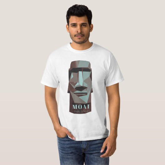 Moai T-shirt (Voorkant volledig)