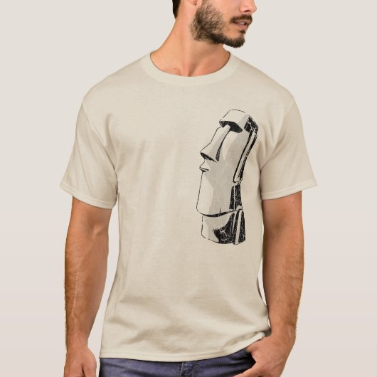 Moai Tiki T-shirt (Voorkant)
