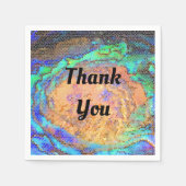 Moaic Appreciing Abalone Shell Bright Dank u Servet (Voorkant)