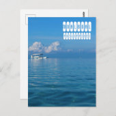 Moalboal Beach Briefkaart (Voorkant / Achterkant)