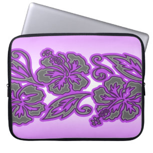 Moana Hibiscus Hawaiian Neopree Wetsuit Laptop Sleeve