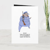 Mob Boss Murder Mystery Invitation Kaart (Achterkant)