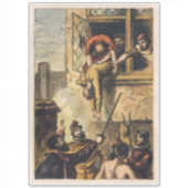 Mob Justice on Saint Bartholomew Day Massacre Sticker (Voorkant)