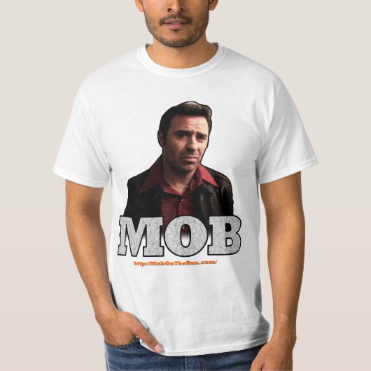 Mob op de vlucht - Officiële Mickey's Mob T-shirt (Voorkant)