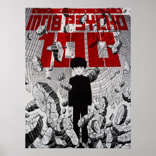Mob Psycho 100 Poster (Voorkant)