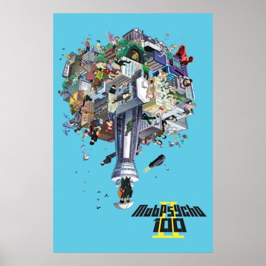 Mob Psycho 100 Seizoen 2 Poster (Voorkant)