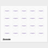 Mob-regel Ronde Sticker (Vel)