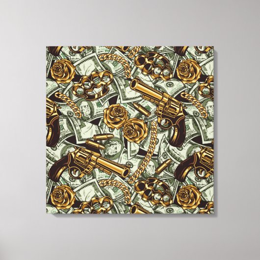 Mob Ties Canvas Print (Voorkant)
