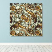 Mob Ties Canvas Print (Insitu (Houten vloer))