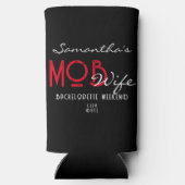 Mob Wife & Martini Zwarte Bach Meisjesuitje (Achterkant)