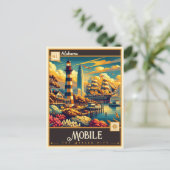 Mobiel, Alabama |  Briefkaart (Staand voorkant)