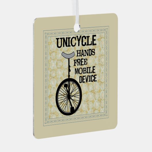 mobiel apparaat vet glanzend Poster Metalen Ornament (Voorkant Rechts)