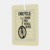 mobiel apparaat vet glanzend Poster Metalen Ornament (Voorkant links)