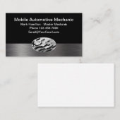 Mobiel autoontwerp visitekaartje (Voorkant / Achterkant)