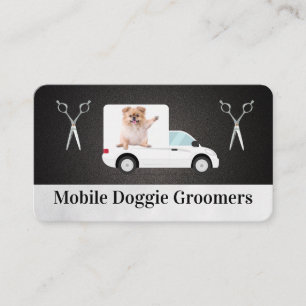 Mobiel Hondje Bedrijf Dierenservices Visitekaartje