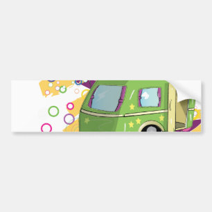 Mobiel huis bumpersticker