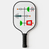 Mobiel Pickleball Paddle (Voorkant)
