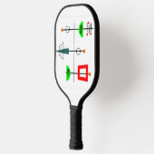 Mobiel Pickleball Paddle (Links)