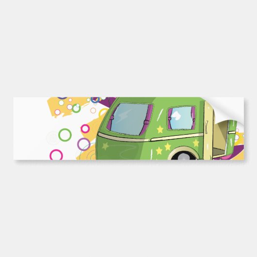 Mobiel startpunt bumpersticker (Voorkant)