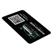 Mobiele autowas & detailing aangepaste QR-code Magneet (Rechterzijde)