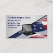Mobiele computer reparatie Visitekaartjes (Voorkant)