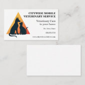 Mobiele dierenarts visitekaartje (Voorkant / Achterkant)
