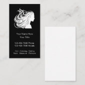 Mobiele hairdresser-Visitekaartjes Visitekaartje (Voorkant / Achterkant)