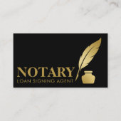 Mobiele luidspreker Luxury Black & Gold Visitekaartje (Voorkant)