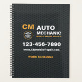Mobiele monteur auto autohulp diensten planner (Voorkant)