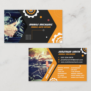 Mobiele monteur, Auto reparatie, Autoreparatie, Be Visitekaartje