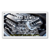 Mobiele monteur magnetisch visitekaartje (Voorkant)