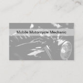 Mobiele Motorcycle Mechanic Cool Visitekaartjes (Voorkant)