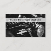 Mobiele Motorcycle Mechanic Cool Visitekaartjes Ni (Voorkant)