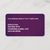 Mobiele nageltechnicus visitekaartje (Achterkant)