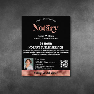 Mobiele notaris & Lening Signing Agent QR Code Fot Flyer